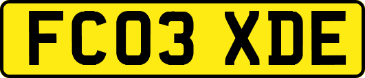 FC03XDE