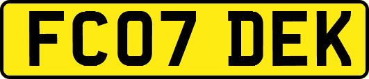 FC07DEK