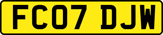 FC07DJW