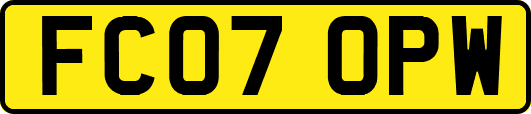 FC07OPW