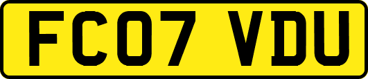 FC07VDU
