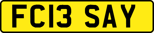 FC13SAY