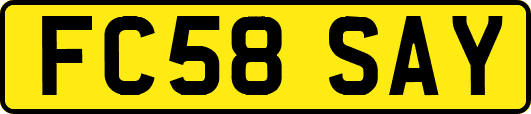 FC58SAY