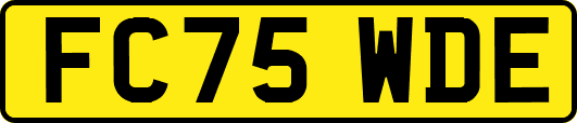 FC75WDE