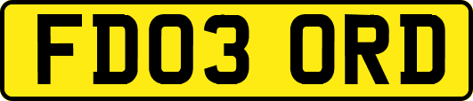 FD03ORD