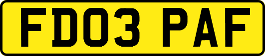 FD03PAF