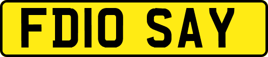 FD10SAY
