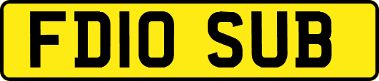 FD10SUB