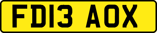 FD13AOX