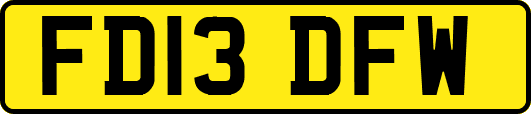 FD13DFW