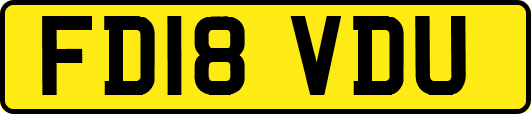 FD18VDU