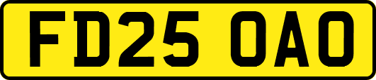 FD25OAO