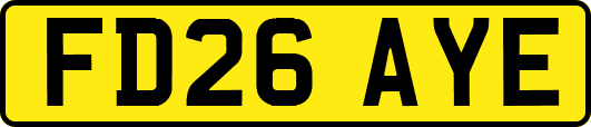 FD26AYE