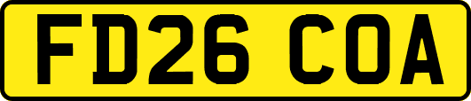 FD26COA