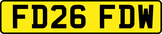 FD26FDW