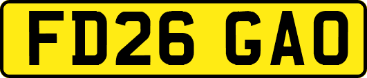 FD26GAO