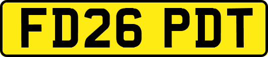 FD26PDT
