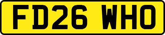 FD26WHO