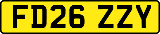 FD26ZZY
