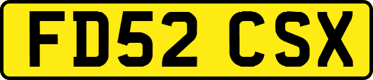 FD52CSX