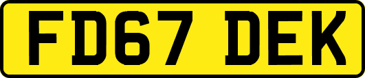 FD67DEK