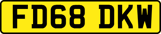 FD68DKW