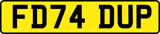 FD74DUP