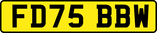 FD75BBW