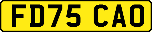 FD75CAO