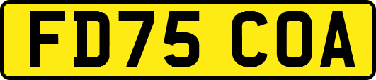 FD75COA