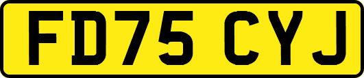 FD75CYJ