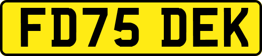 FD75DEK