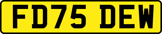 FD75DEW