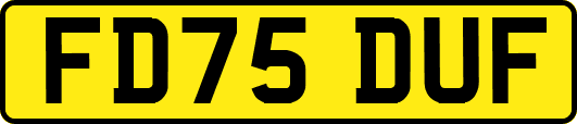 FD75DUF