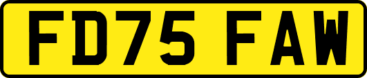 FD75FAW