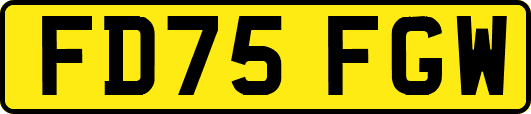 FD75FGW