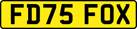 FD75FOX