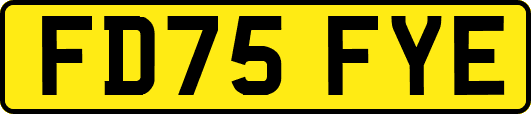 FD75FYE