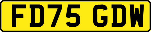 FD75GDW