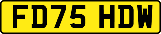 FD75HDW
