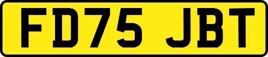FD75JBT