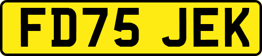 FD75JEK