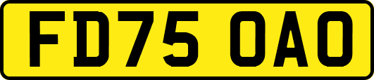 FD75OAO