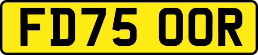 FD75OOR