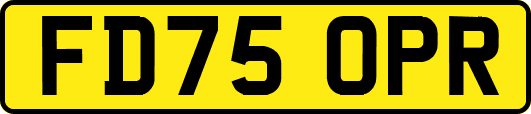FD75OPR