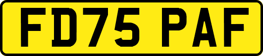 FD75PAF