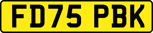 FD75PBK