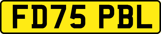 FD75PBL