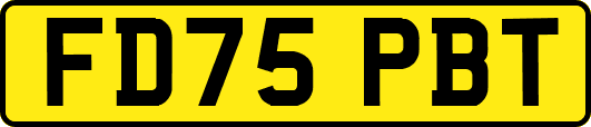 FD75PBT