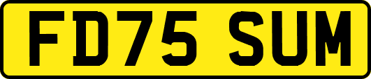 FD75SUM